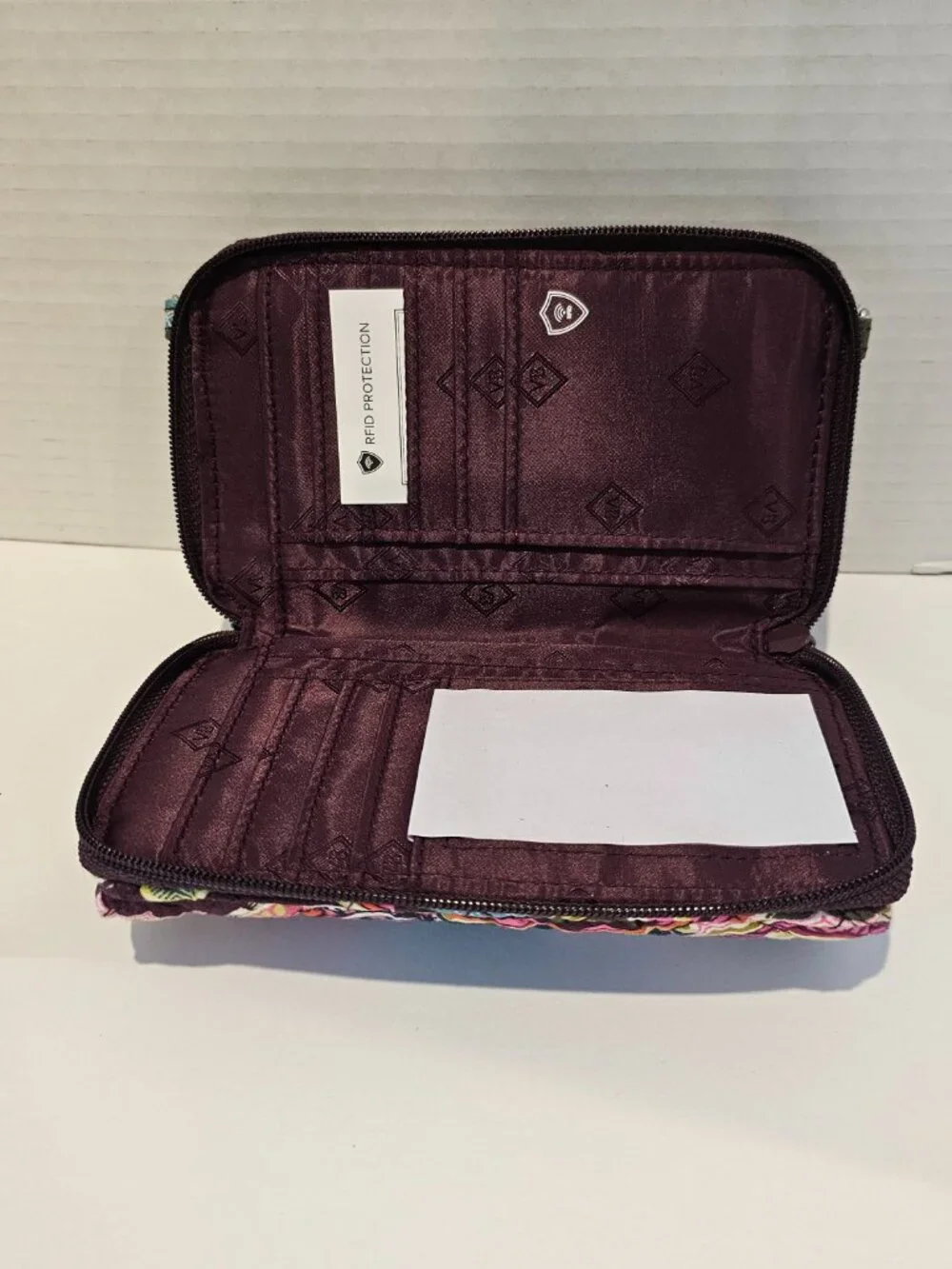 NWT Vera Bradley RFID All in One Crossbody Heirloom Paisley Wristlet Wallet